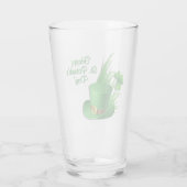 Irischer Glücklicher St. Patrick's Day Hut Glas (Rückseite)