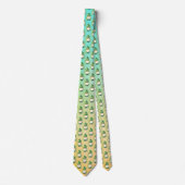 Irischer Gnom mit Shamrocks Krawatte (Vorderseite)
