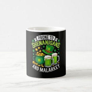 Irischer Gnom St. Patrick anfällig für Schabernack Kaffeetasse