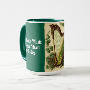 Irischer Harfe-Kombitasse Tasse