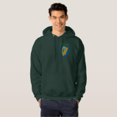 Irischer HarfeHoodie Hoodie (Vorne ganz)