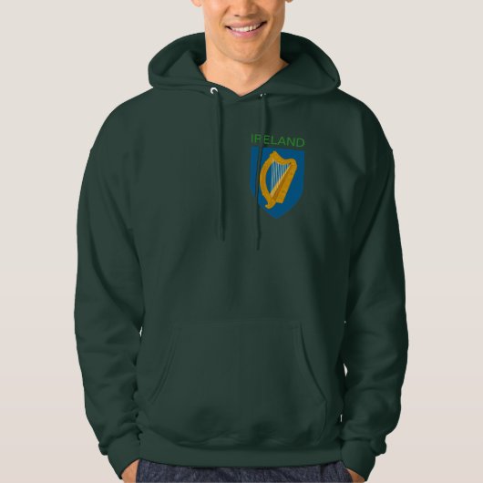 Irischer HarfeHoodie Hoodie (Vorderseite)