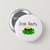 Irischer Hintern-Topf von Goldst patrick Tag Button (Vorne & Hinten)