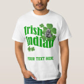 Irischer Inder T-Shirt (Vorderseite)