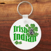 irischer Indianer Schlüsselanhänger (Vorderseite)