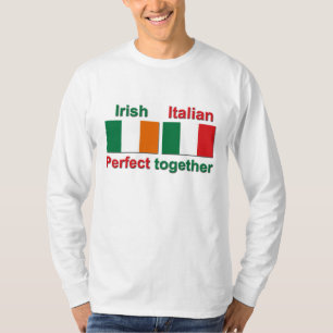 Irischer Italiener - vervollkommnen Sie zusammen! T-Shirt