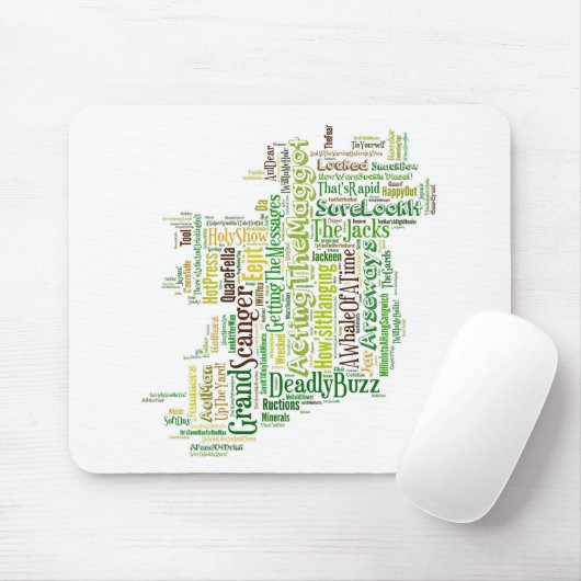 Irischer JargonMpa Mousepad (Mit Mouse)