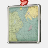 Irischer Kanal Silbernes Ornament (Links)