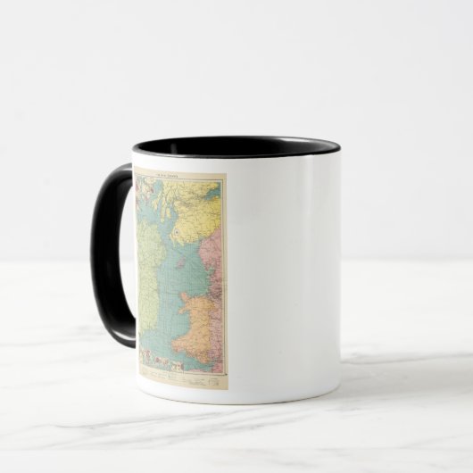 Irischer Kanal Tasse (Vorderseite Links)