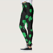 Irischer Klee-glückliche Charme-Leggings Leggings (Links)