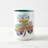 Irischer Klee Tasse (Zentrum)
