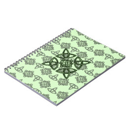 Irischer Knoten u. Tri Entwurfs-Notizbuch Notizblock