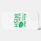 irischer Kuss Case-Mate iPhone Hülle (Rückseite (Horizontal))