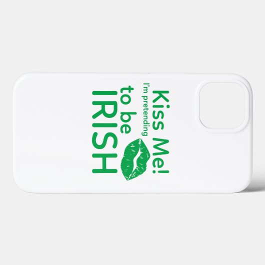 irischer Kuss Case-Mate iPhone Hülle (Rückseite (Horizontal))