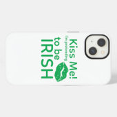 irischer Kuss iPhone Hülle (Rückseite (Horizontal))