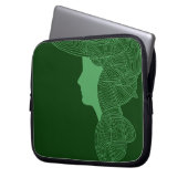 Irischer Lass Laptopschutzhülle (Vorderseite Links)