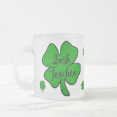 Irischer Lehrer Mattglastasse (Links)