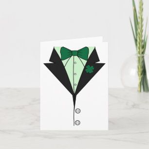 Irischer Leprechaun-Anzug Einfache Lazy Cosplay Ha Karte