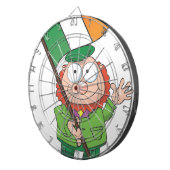 Irischer Leprechaun Dartscheibe (Vorderseite rechts)