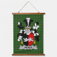 Irischer Neale Wappen Familienwappen