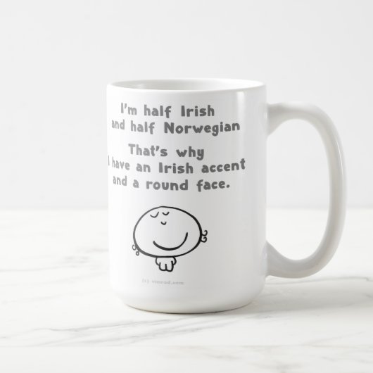 irischer Norweger Kaffeetasse (Rechts)