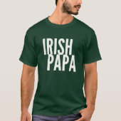 Irischer Papa T-Shirt (Vorderseite)