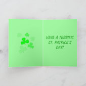 Irischer Pinguin Karte (Innenseite)