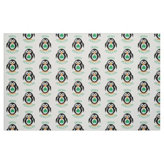irischer Pinguin Stoff (Fat Quarter (45,7 x 55,9 cm))