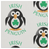 irischer Pinguin Stoff (Nahaufnahme)
