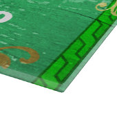 Irischer Pub schaffen Ihr eigenes personalisiertes Schneidebrett (Ecke)