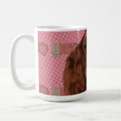 Irischer Roter Setter Kaffeetasse (Links)