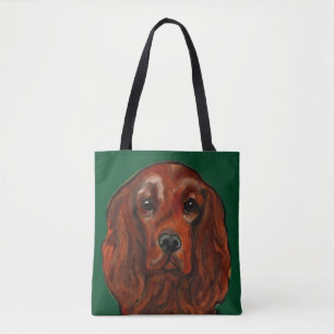 Irischer Roter Setter   Tasche
