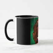Irischer Roter Setter Tasse (Links)