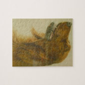 Irischer roter Setzer-Hund Puzzle (Horizontal)