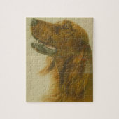 Irischer roter Setzer-Hund Puzzle (Vertikal)