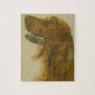 Irischer roter Setzer-Hund Puzzle