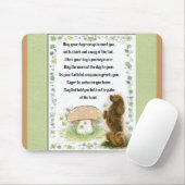 Irischer Segen der Hunde Mousepad (Mit Mouse)