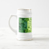 Irischer Segen Stein Bierglas (Links)