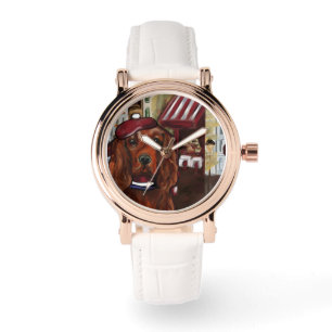 IRISCHER SETTER ARMBANDUHR