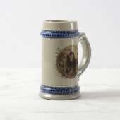  Irischer Setter Bierglas (VorderseiteRechts)
