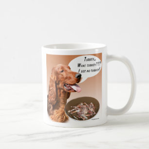 Irischer Setter die Türkei Kaffeetasse