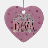 Irischer Setter DIVA Keramikornament (Hinten)
