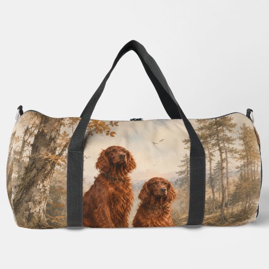  Irischer Setter  Duffle Bag (Vorderseite)