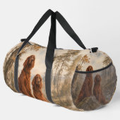  Irischer Setter  Duffle Bag (Rechte Ecke)