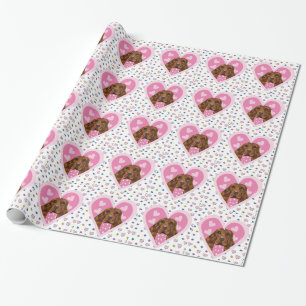 IRISCHER SETTER GESCHENKPAPIER