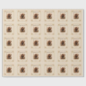  Irischer Setter Geschenkpapier (Flach)