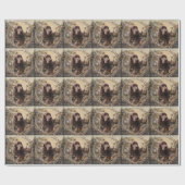 Irischer Setter Geschenkpapier (Flach)