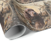 Irischer Setter Geschenkpapier (Rolleneckpunkt)
