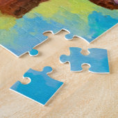 Irischer Setter - glücklicher Hund Puzzle (Seite)