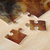 Irischer Setter Hund. Puzzle (Seite)